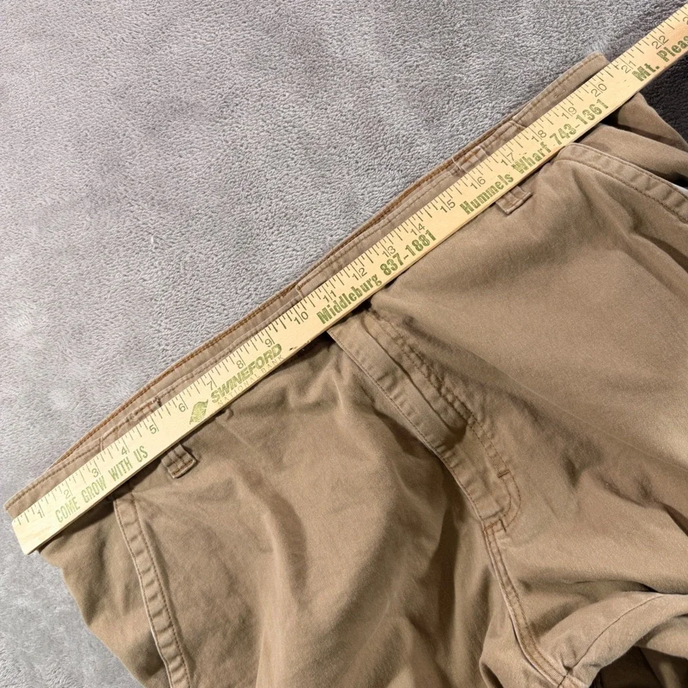 Wrangler Cargo Pants Mens 42x30 Tan Regular Taper Stretch Khaki 112344922